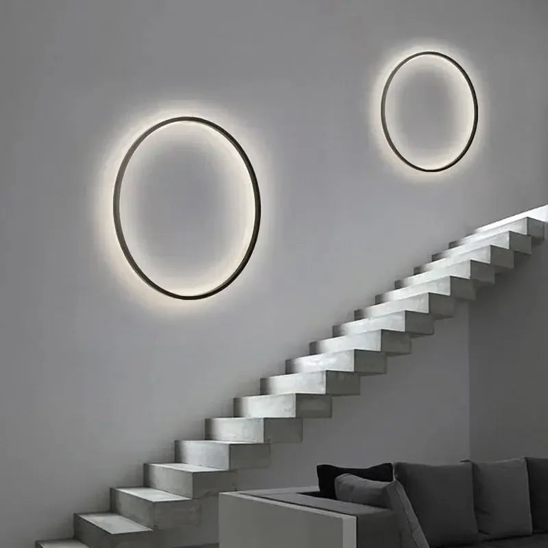 GlowLine: apliques de pared LED modernos con iluminación ambiental