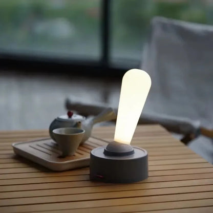 GlowBuddy : Lampe de bureau LED rechargeable avec luminosité réglable